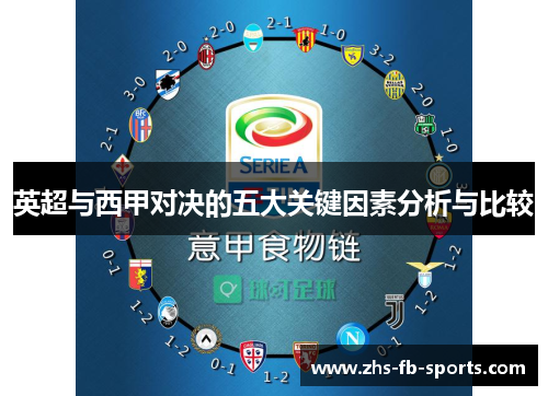 英超与西甲对决的五大关键因素分析与比较 英超与西甲对决的五大关键因素分析与比较